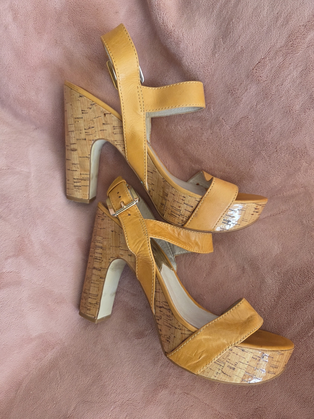 Michael Kors Ivana Cork Platform Sandals